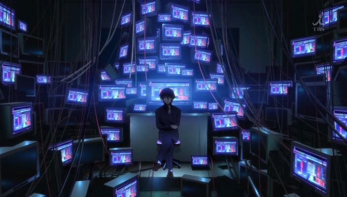 computer geek anime